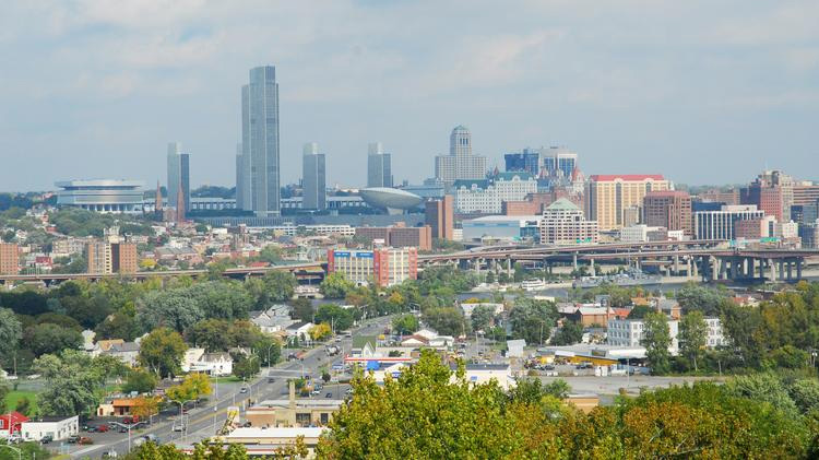 ALBANY SKYLINE WITH DOME